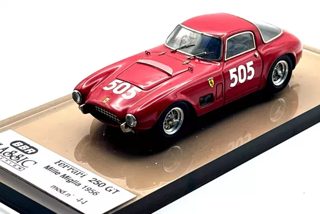 BBR Ferrari 250gt Berlinetta Competizione Coupe N 505 Winner Mille Miglia 1956 O.gendebien J.washer 1:43 BC04