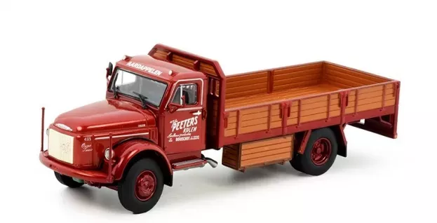 Tekno Volvo Peeters Volvo 495 Motorwagen Resin Klassieke Open Laadbak 1:50 83754