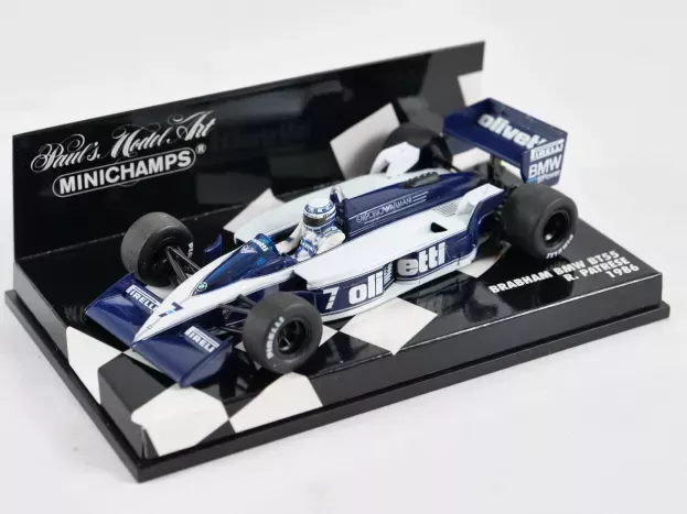 Minichamps Brabham F1 Bt55 Bmw N 7 Season 1986 Riccardo Patrese 1:43 400860007