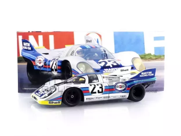 Werk83 Porsche 917k 4.9l Team Martini Racing N 23 1000km Spa 1971 Helmut Marko Gijs Van Lennep 1:18 W1802603