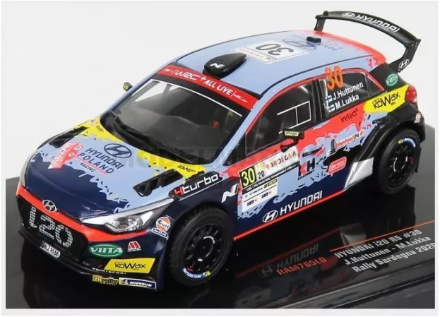 IXO Models Hyundai I20 R5 N 30 Rally Sardegna Italy 2020 J.huttunen M.lukka 1:43 RAM765LQ