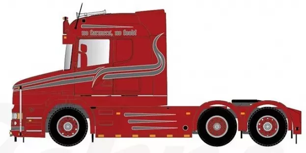 Tekno Scania Rimatrans Scania Torpedo Highline Extended resin Cabine 6x2 1:50 74203