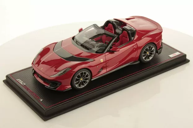 MR Models Ferrari 812 Competizione A Spider 2022 Con Vetrina With Showcase 1:18 FE034E