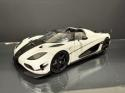 AUTOart 1/18 Koenigsegg Agera RS White Carbon Black 79021 Die-Cast Model Car