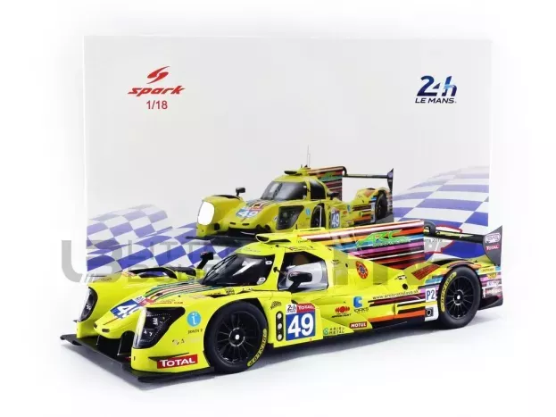 Spark Ligier Js P217 Gibson Gk428 4.2l V8 Team Arc Bratislava N 49 24h Le Mans 2019 M.konopka K.tereshchenko H.enqvist 1:18 18S442