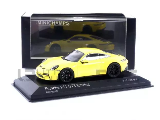 Minichamps Porsche 911 992 Gt3 Touring Coupe 2022 Black Rims 1:43 410069601