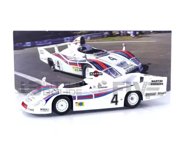 Werk83 Porsche 936 77 2.1l Twin Turbo Team Martini Racing Porsche System N 4 Winner 24h Le Mans 1977 Jacky Ickx Hurley Hywood Jurgen Barth 1:18 W18020001