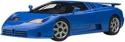 AUTOart 1/18 BUGATTI EB110 SS French Blue 70917 Free Ship w/Tracking# New Japan
