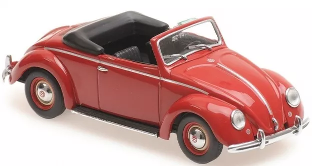 Minichamps Volkswagen Beetle Cabriolet Open 1950 1:43 940052131