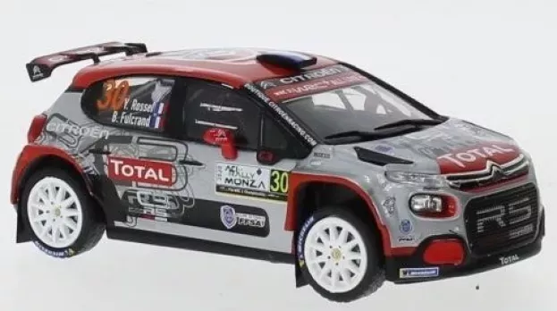 IXO Models Citroen C3 R5 N 30 Rally Monza 2020 Y.rossel B.fulcrand 1:43 RAM775