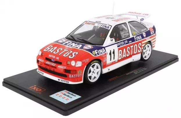 IXO Models Ford Escort Rs Cosworth Team Bastos N 11 Rally 24h Ypres 1995 M.duez D.grataloup 1:18 18RMC091B.20