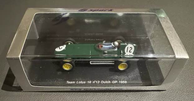 Spark Lotus F1 16 N 12 Dutch Gp 1959 Innes Ireland 1:43 S1837