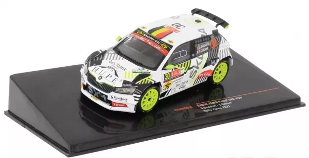 IXO Models Skoda Fabia Rally2 Evo N 30 Rally Ypres 2021 S.bedoret F.gilbert 1:43 RAM808LQ
