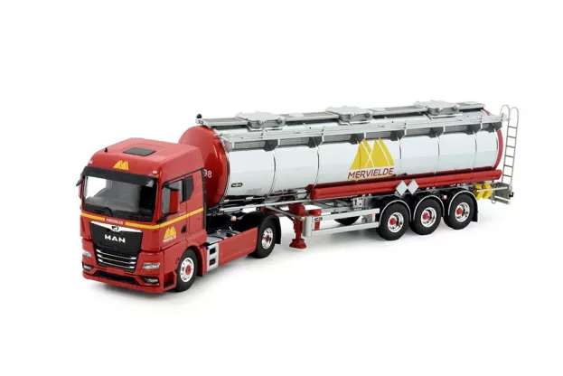 Tekno Man Mervielde Man Tgx Gm 4x2 3-assige Tankoplegger 1:50 83739