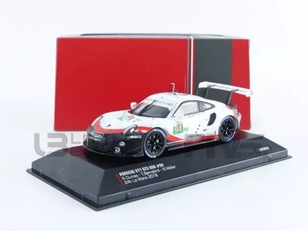 IXO Models Porsche 911 991 Rsr Team Porsche Gt Lmgte Pro N 94 24h Le Mans 2018 R.dumas T.bernhard S.muller 1:43 LE43023