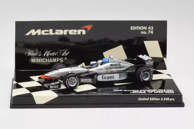 Minichamps Mclaren F1 Mercedes Mp4 98t 1998 Mika Hakkinen + Erja Hakkinen 2 Seaters 2 Posti 1:43 530984378