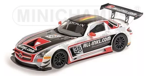 Minichamps Mercedes Sls Amg Gt3 Team Munnich Motorsport N 38 Winner Fia Gt1 World Championship 2012 Basseng Winkelhock 1:18 151123138