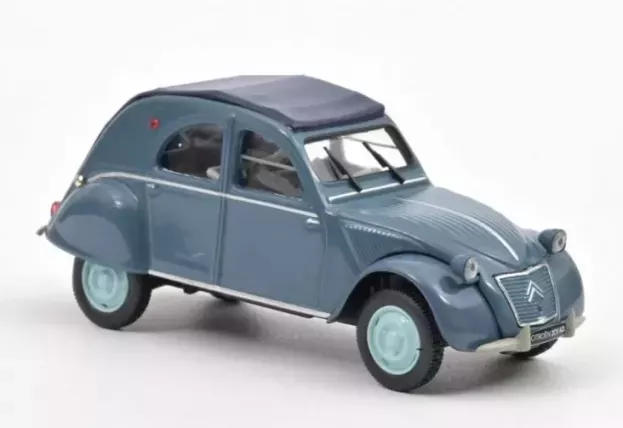 Norev Citroen 2cv Azl Cabriolet Closed 1960 1:43 AMC0191106