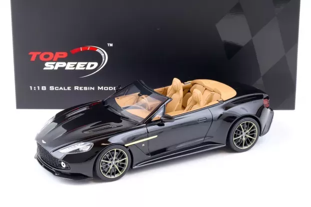 Truescale Aston Martin Vanquish Zagato Volante Cabriolet Open 2017 1:18 TS0216