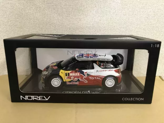 Norev Citroen Ds3 Wrc Red Bull N 1 Rally Wales Gb 2011 S.loeb D.elena 1:18 181557