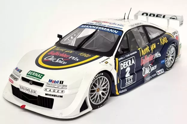 Werk83 Opel Calibra V6 4x4 N 2 Dtm Hockenheim 1995 Keke Rosberg 1:18 W1802004