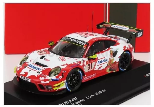 IXO Models Porsche 911 991-2 Gt3 R Team Frikadelli Racing N 31 24h Nurburgring 2020 L.kern M.jaminet M.martin L.d.arnold 1:43 LEGT43040