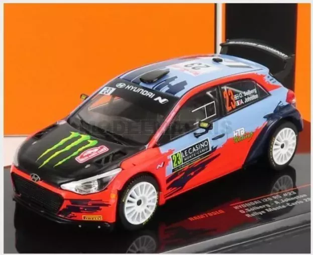 IXO Models Hyundai I20 Wrc Coupe Monster N 23 Rally Montecarlo 2021 O.solberg A.johnston 1:43 RAM785LQ