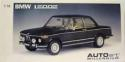 Autoart Millennium 1/18 BMW 200L Black Car Rare #70503
