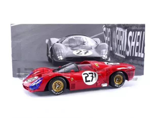 Werk83 Ferrari 330 P3 4.0l V12 Spider Team N.a.r.t. North American Racing N 27 24h Le Mans 1966 Pedro Rodriguez Richie Ginther 1:18 W18021001