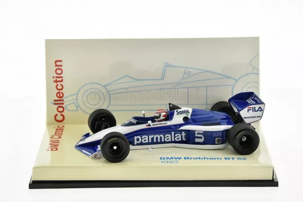 Minichamps Brabham F1 Bt52 Bmw N 5 Nelson Piquet 1983 World Champion 1:43 80429423036