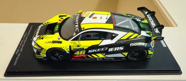 Spark Audi R8 Lms Gt3 Team Audi Sport Wrt N 46 24h Spa 2022 Valentino Rossi F.vervisch N.muller 1:18 18SB054