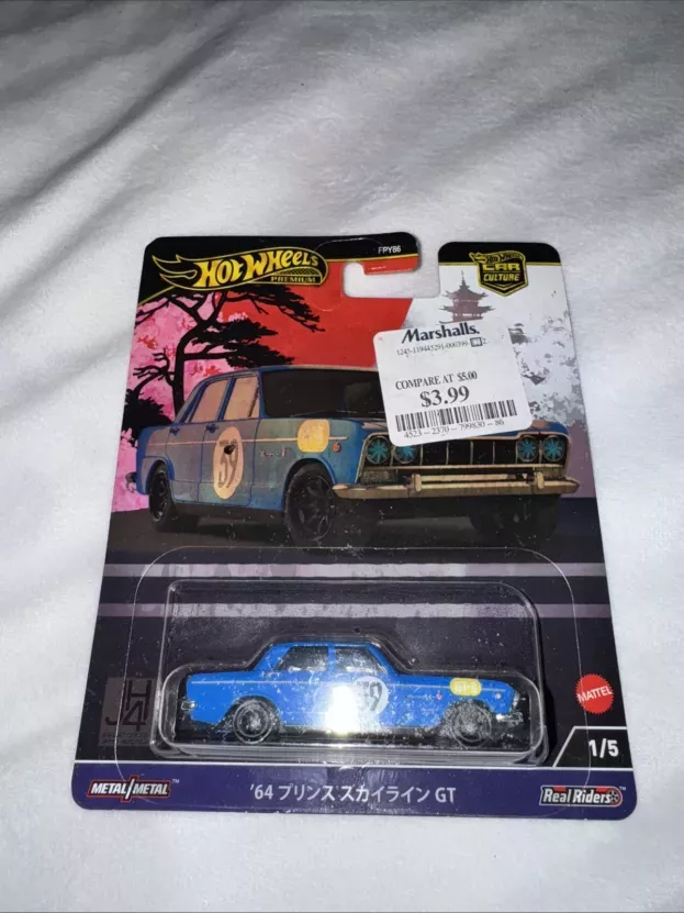 Hot Wheels Nissan Prince Skyline Gt N 39 Racing 1964 1:64 FPY86-976C-HRV70