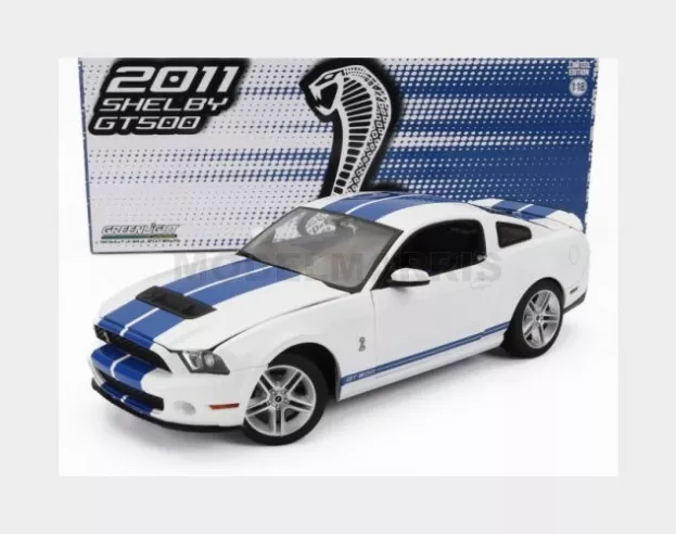 Greenlight Ford Mustang Gt500 Cobra Coupe 2011 1:18 13674