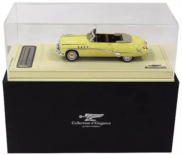 Truescale Buick Roadmaster Cabriolet 1949 Base In Pelle 1:43 TSMCE154305