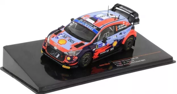 IXO Models Hyundai I20 Coupe Wrc N 8 Rally Finland 2021 O.tanak M.jarveoja 1:43 RAM798LQ