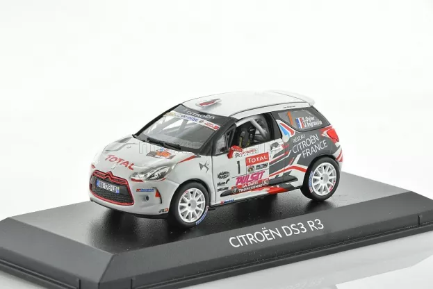 Norev Citroen Ds3 R3 N 1 Rally Du Var 2010 S.ogier J.ingrassia 1:43 155278
