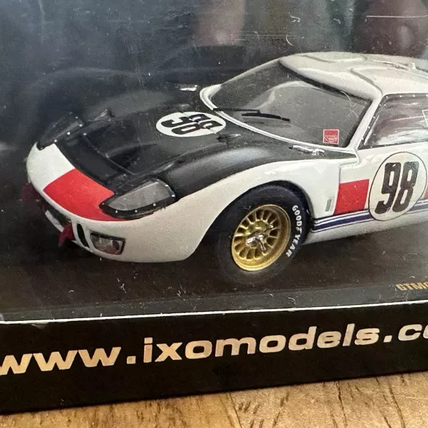 IXO Models Ford Gt40 Mkii N 98 Winner 24h Daytona 1966 K.miles L.ruby 1:43 GTM050