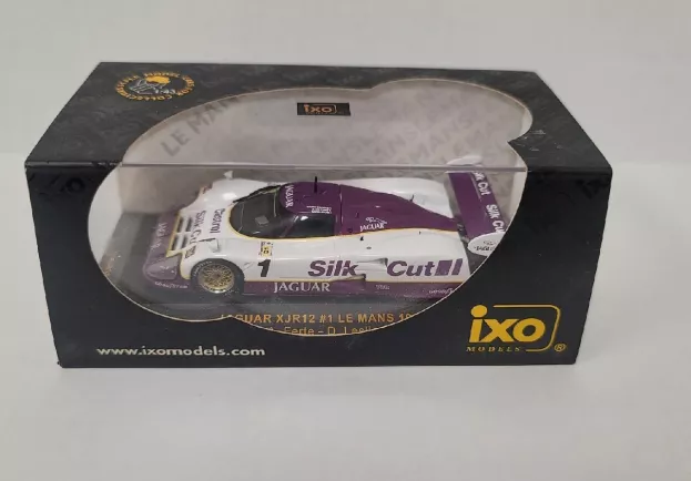 IXO Models Jaguar Xjr12 7.0l V12 Team Silk Cut Jaguar T.w.racing N 4 24h Le Mans 1990 D.jones M.ferte L.p.sala 1:43 LMC015