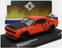Solid 4310306 Dodge - Challenger SRT Demon V8 6.2L Coupe 2018 - Orange Black -