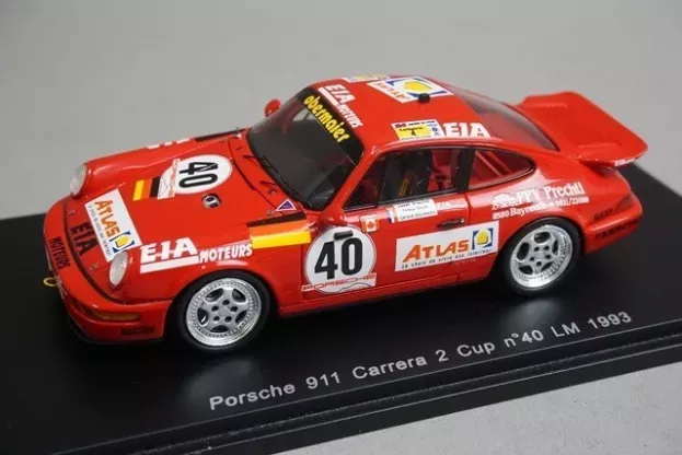 Spark Porsche 911 964 Carrera 2 Cup N 40 24h Le Mans 1993 J.pechtl G.dillimann P.olczyk 1:43 S2070