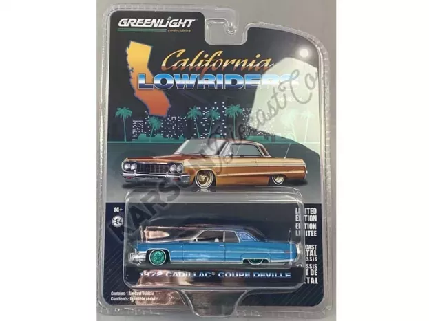 Greenlight Cadillac Coupe Deville Custom 1972 1:64 63030E