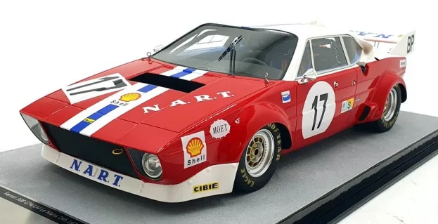 Tecnomodel Ferrari Dino 308 Gt4 2.9l V8 Team North American Racing N.a.r.t. N 17 Test 24h Le Mans 1975 Richard Bond Giancarlo Gagliardi Harley Cluxton 1:18 TM18-249B