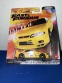 Hot Wheels NISSAN SKYLINE GT-R BCNR33 yellow - Fast & Furious - HW 1:64 HCP26