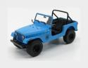 GREENLIGHT 19064 JEEP - CJ-7 DHARMA OPEN 1982 - LOST 2004 - 2010 - LIGHT BLUE - 