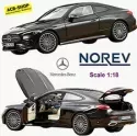 Mercedes-Benz Cle Coupé 2024 Obsidian Black Metallic 1:18 Norev 183937
