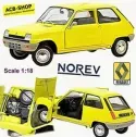 Renault 5 TL 3-door R5 hatchback 1972-79 yellow 1:18 Norev 185173
