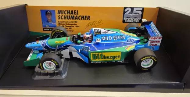 Minichamps Benetton F1 B194 Ford N 5 World Champion Australian Gp 1994 Michael Schumacher 1:18 510943405