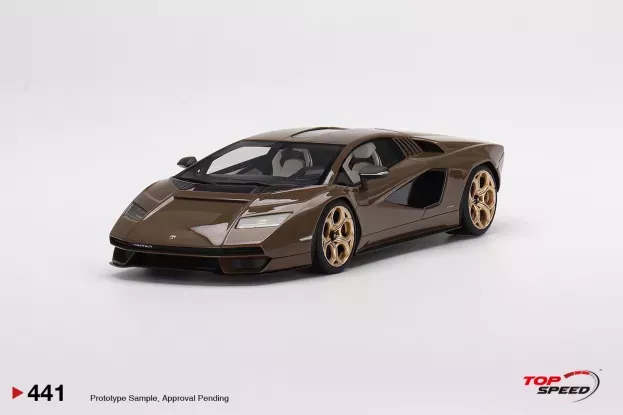 Truescale Lamborghini Countach Lp 800-4 2021 1:18 TS0441