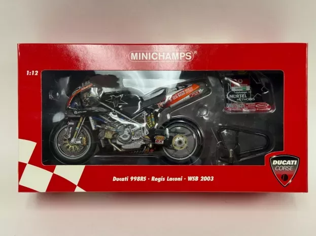 Minichamps Ducati 998rs N 28 Superbike 2003 S.foti 1:12 122031228