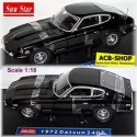 Datsun 240Z Coupe 1972 Schwarz Black 1:18 Sun Star 3502
